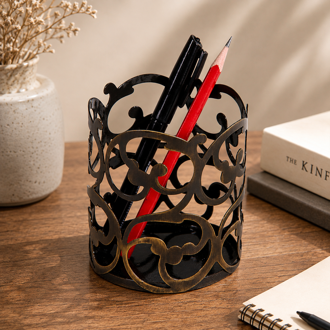 Sandook Penstand/votive Holder