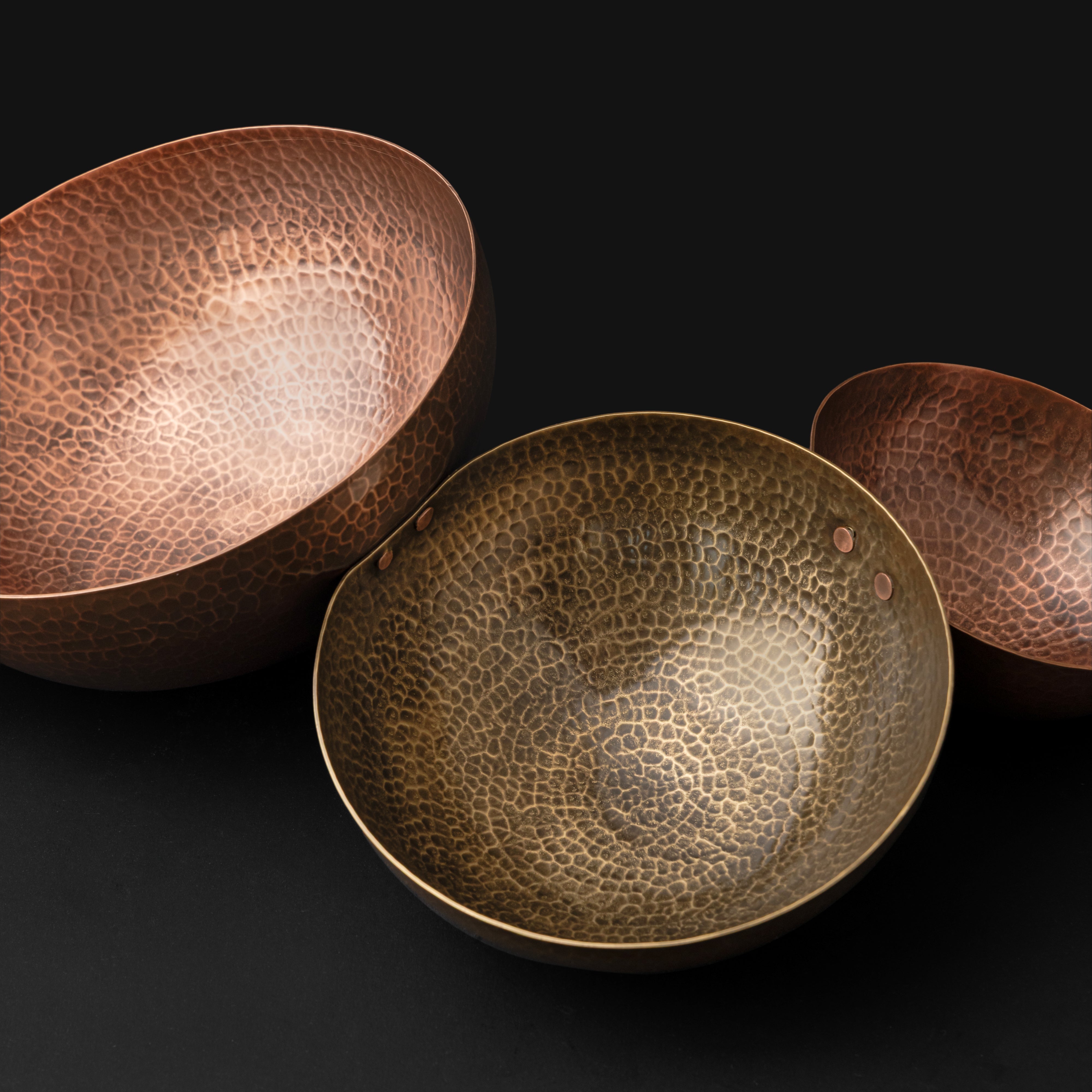 Copper Brass Jointed Bowls