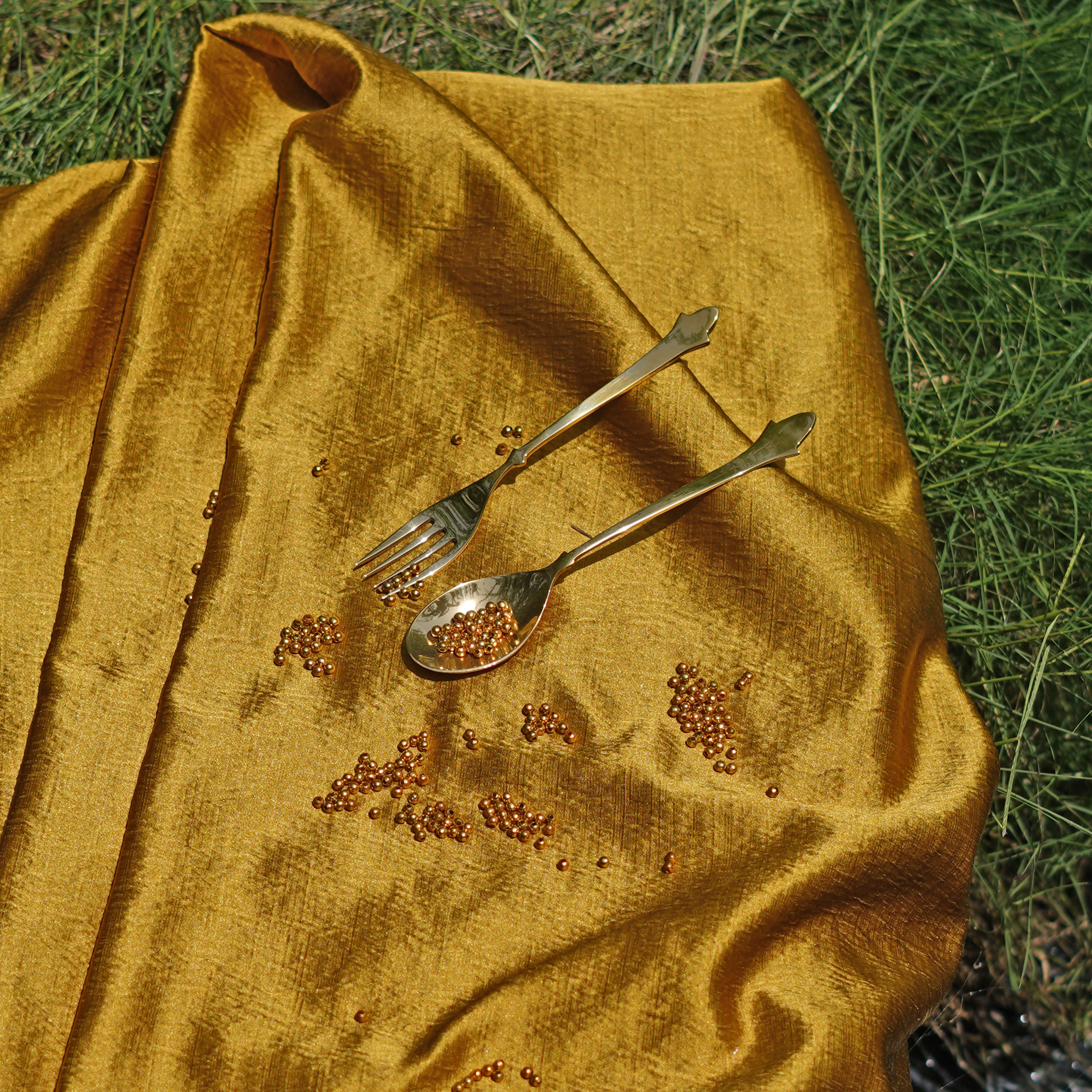 Crescent Spoon & Fork