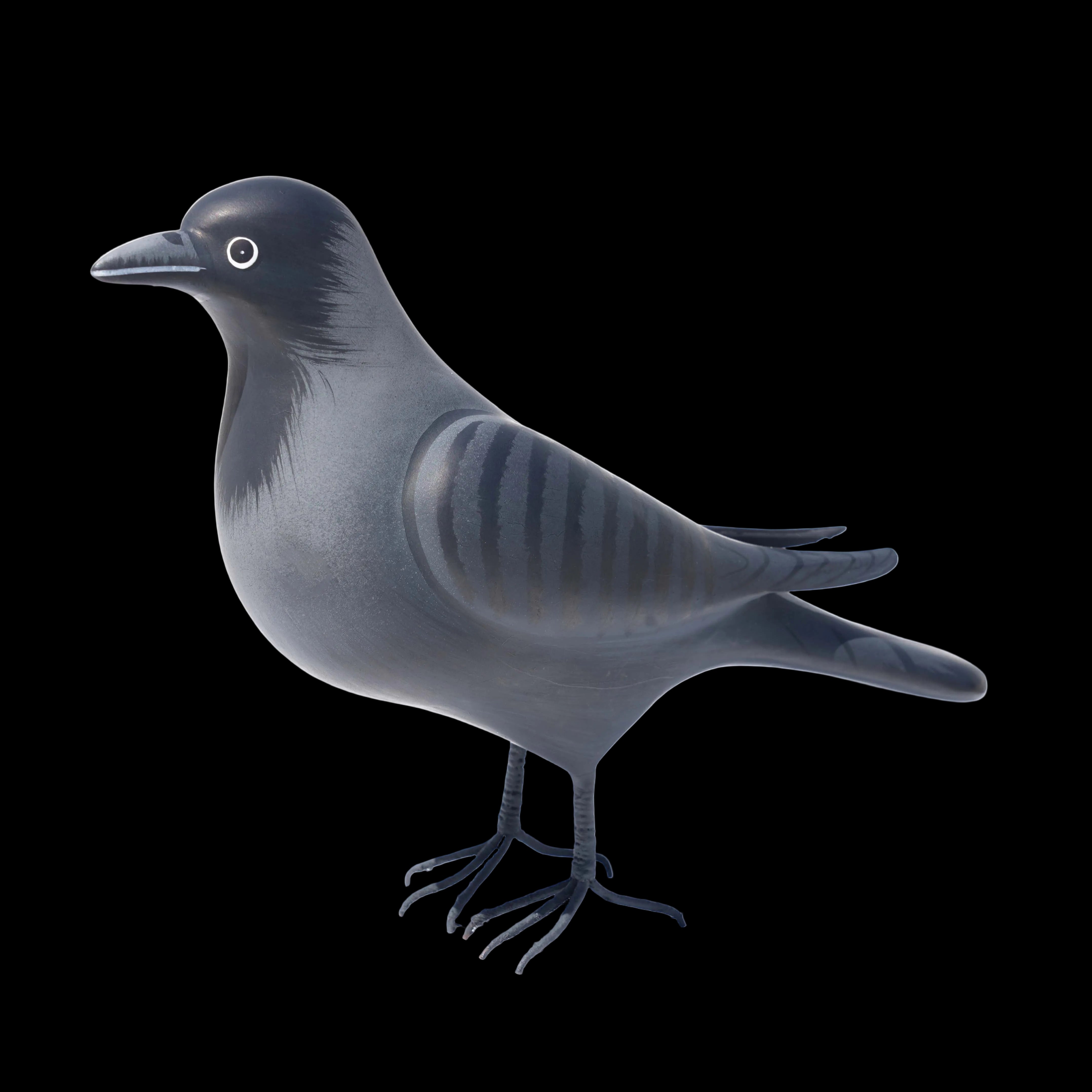 Paper Mache Crow