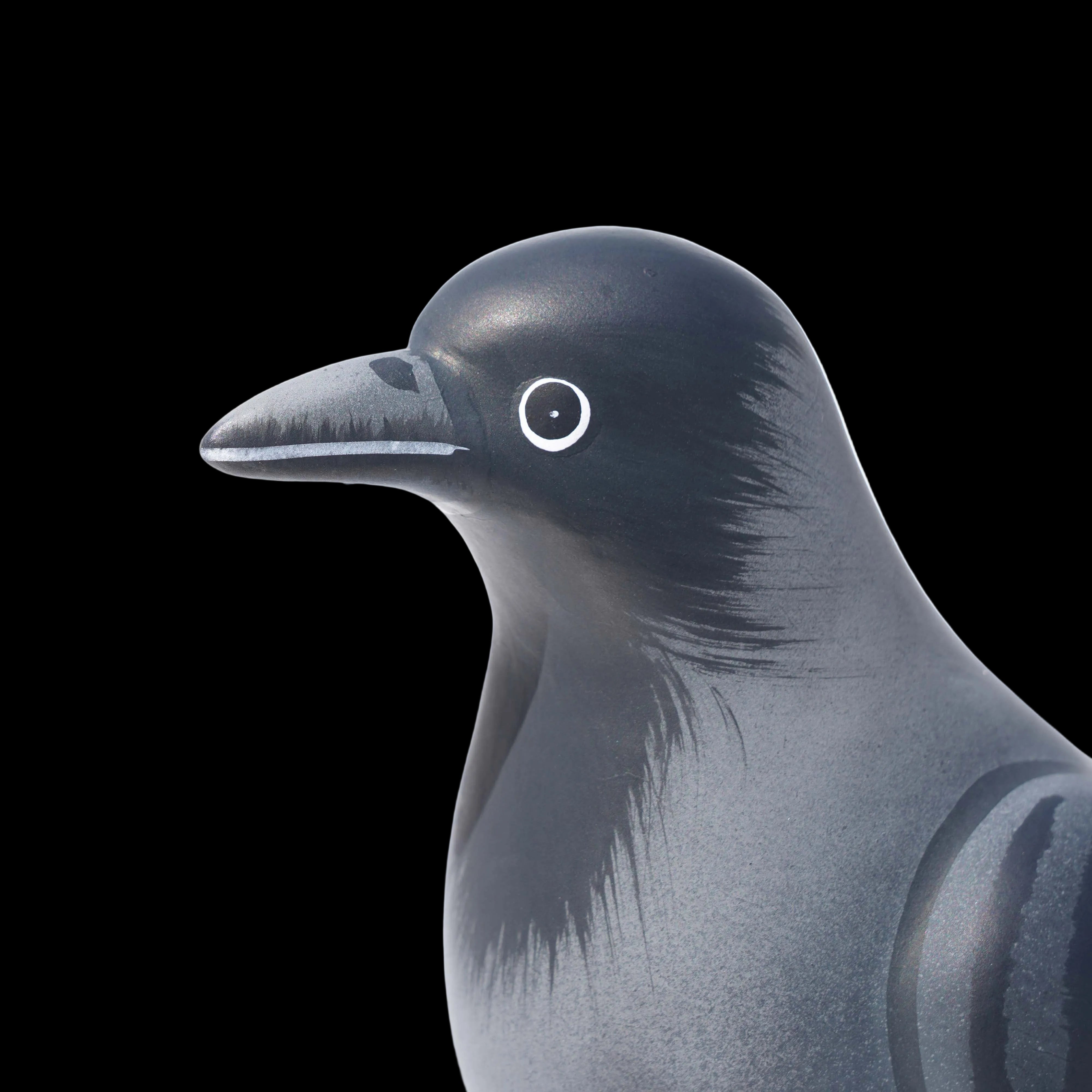 Paper Mache Crow