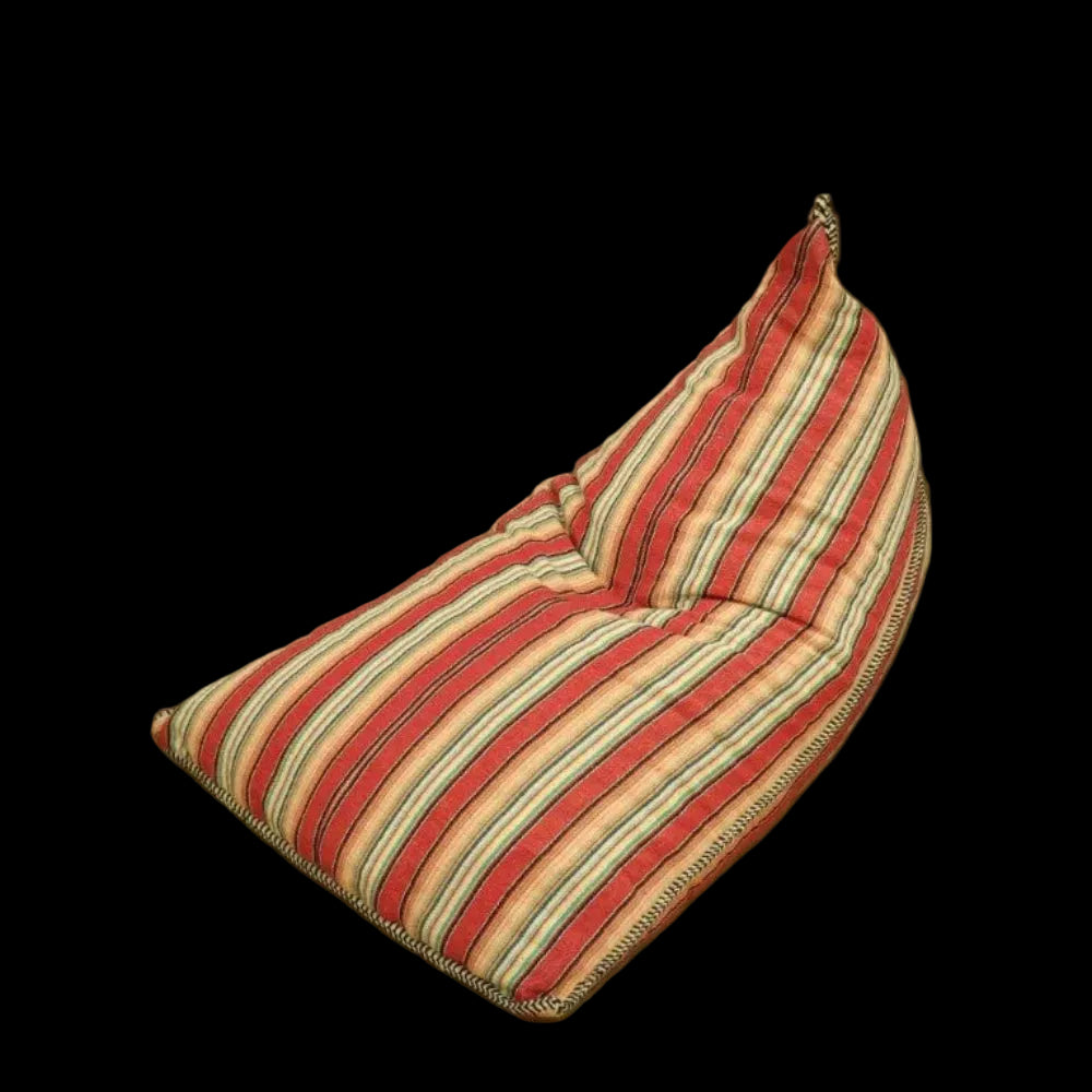 Handwoven Samosa Bean Bag