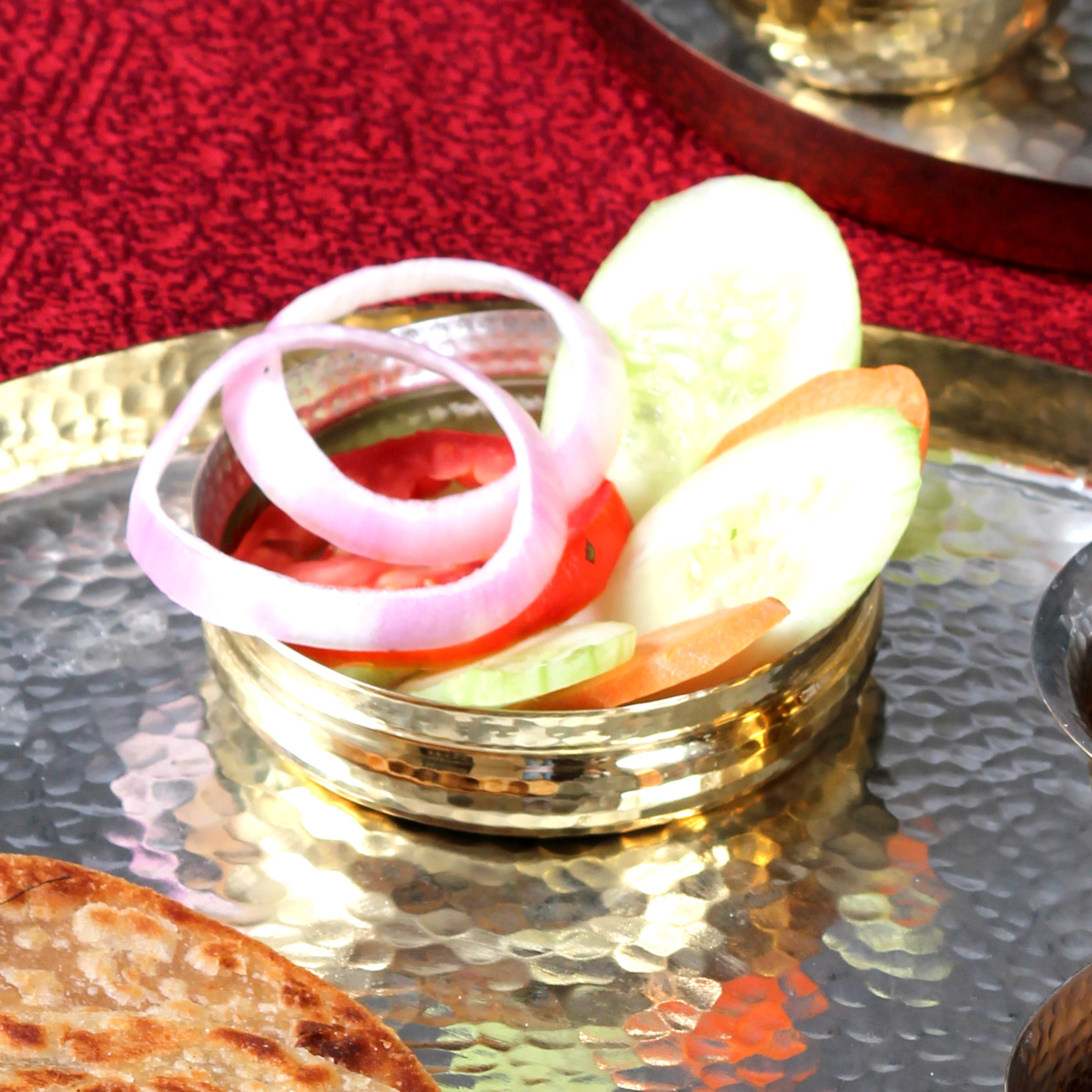 Hookka Katori Gold Kalai Set of 2