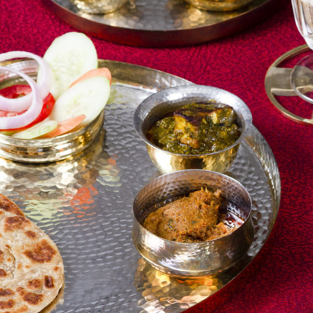 Hookka Katori Gold Kalai Set of 2