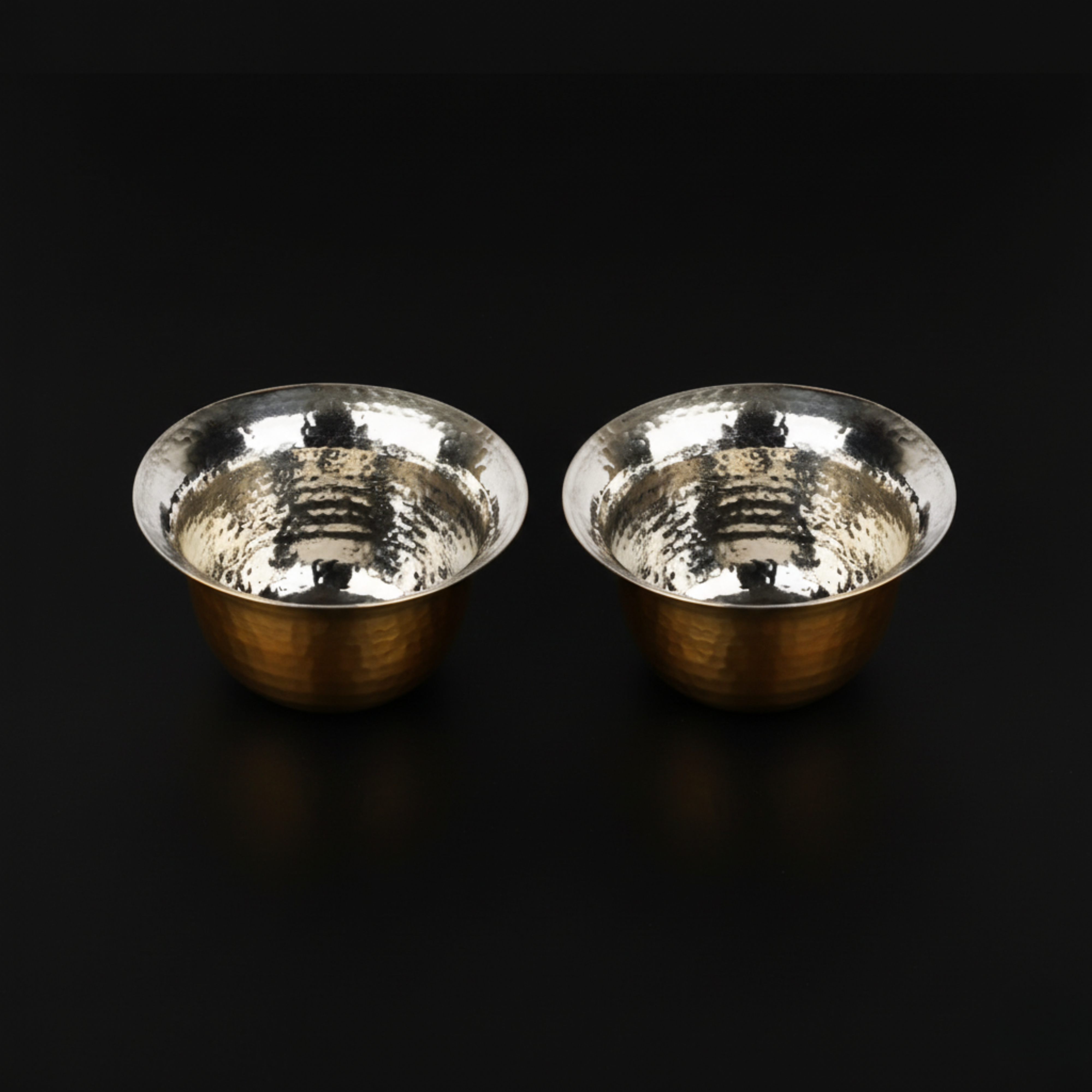 Hookka Katori Chaandi Set of 2