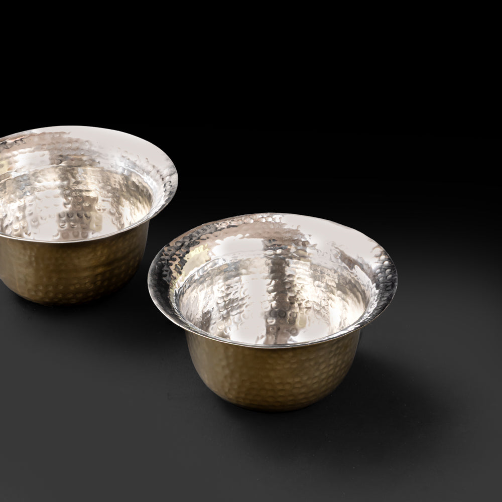 Hookka Katori Chaandi Set of 2