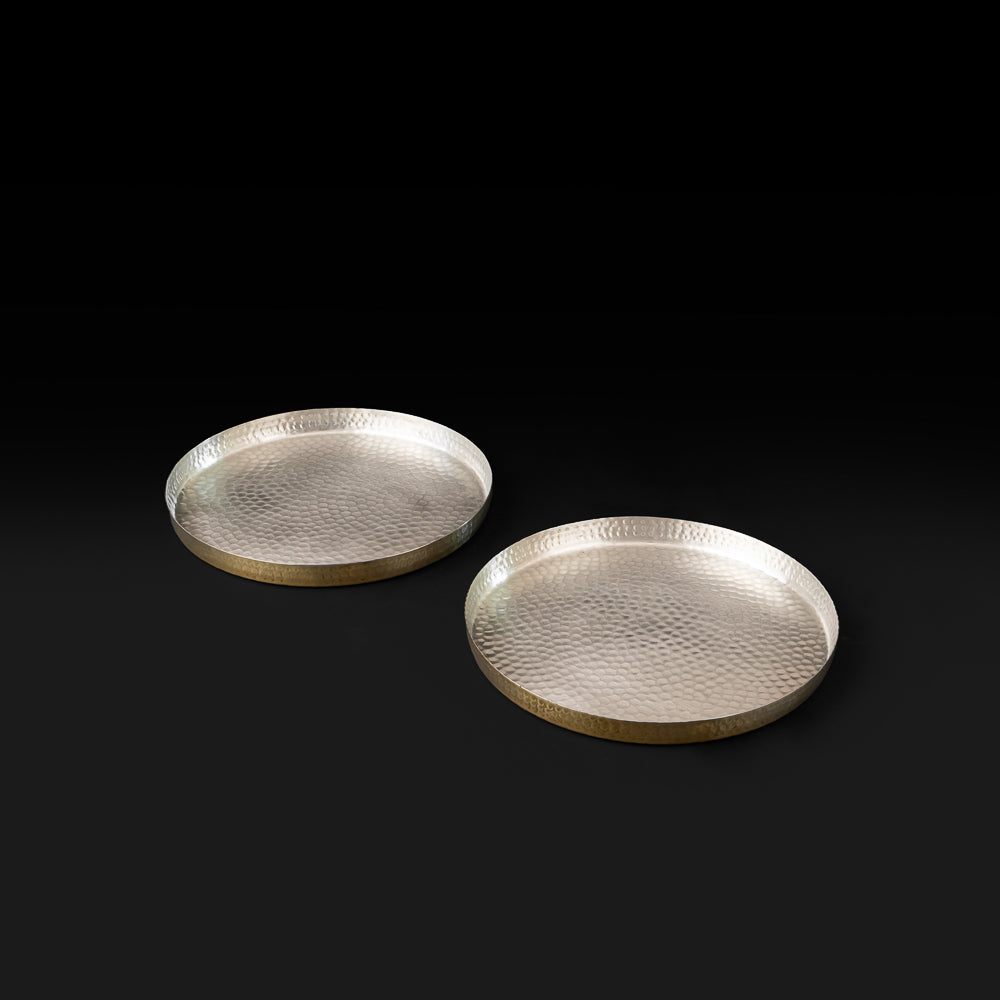 Hookka Thaali Gold Kalai Set of 2