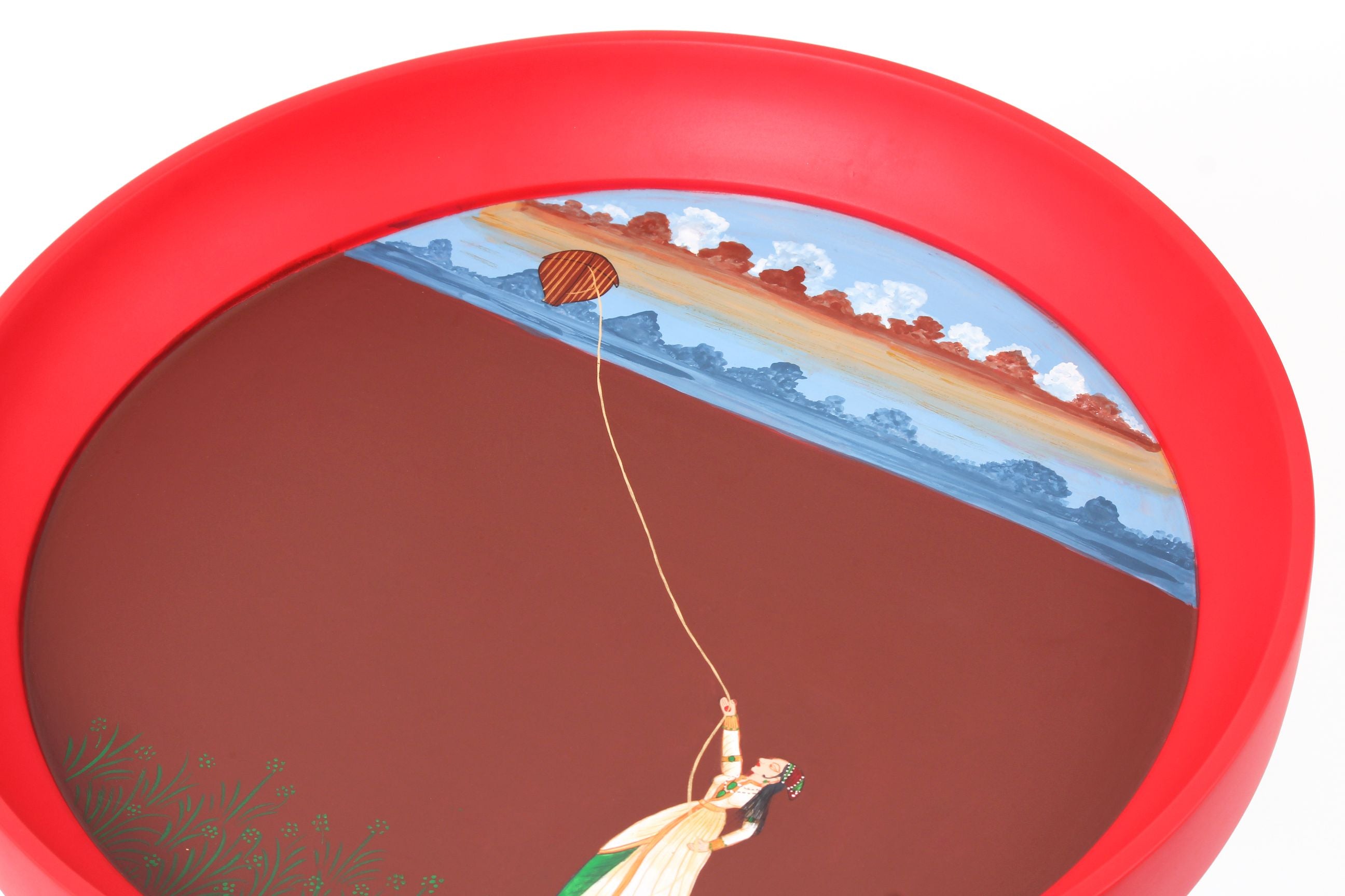 Kalam Table Lady Flying Kite