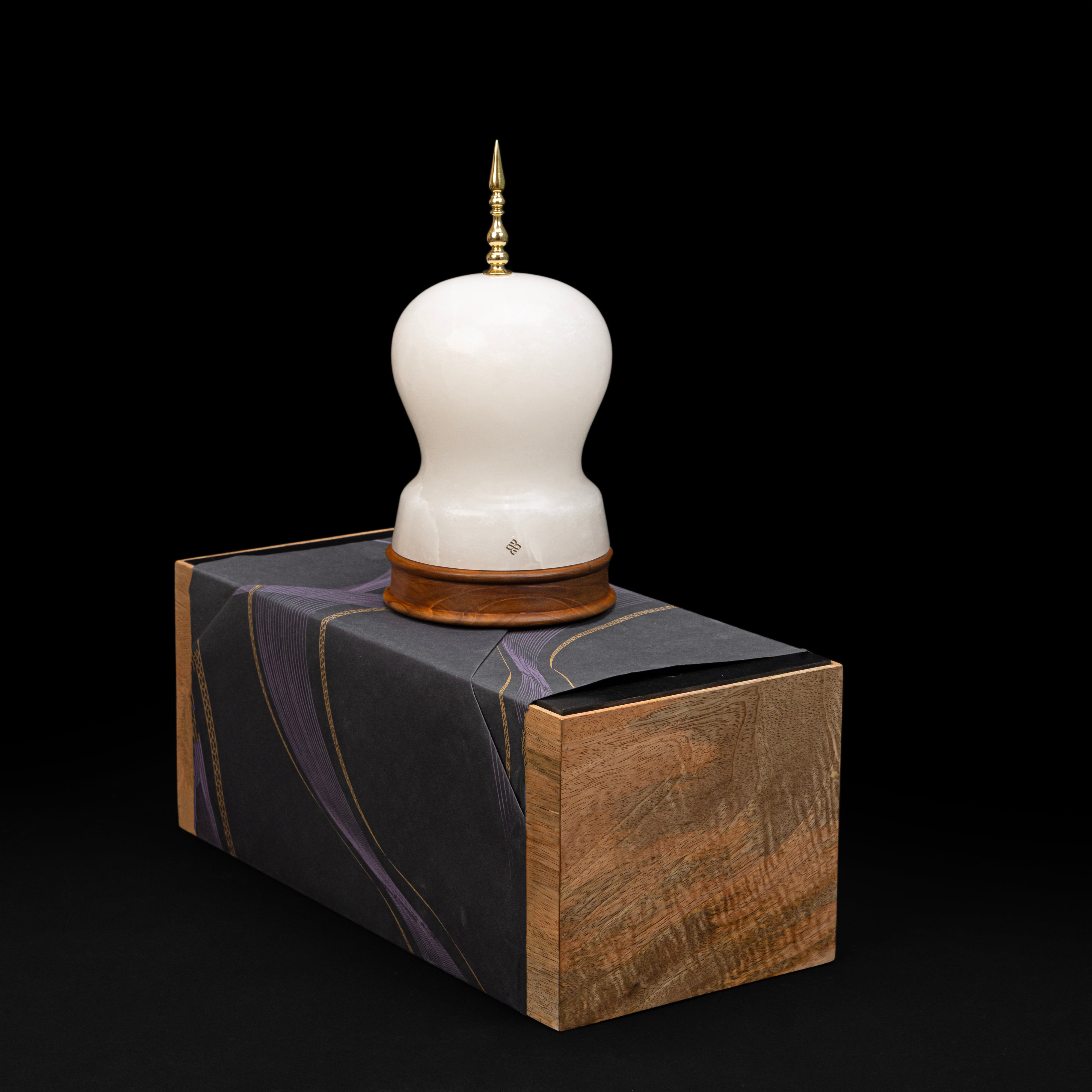 Konark Portable Lamp Alabaster