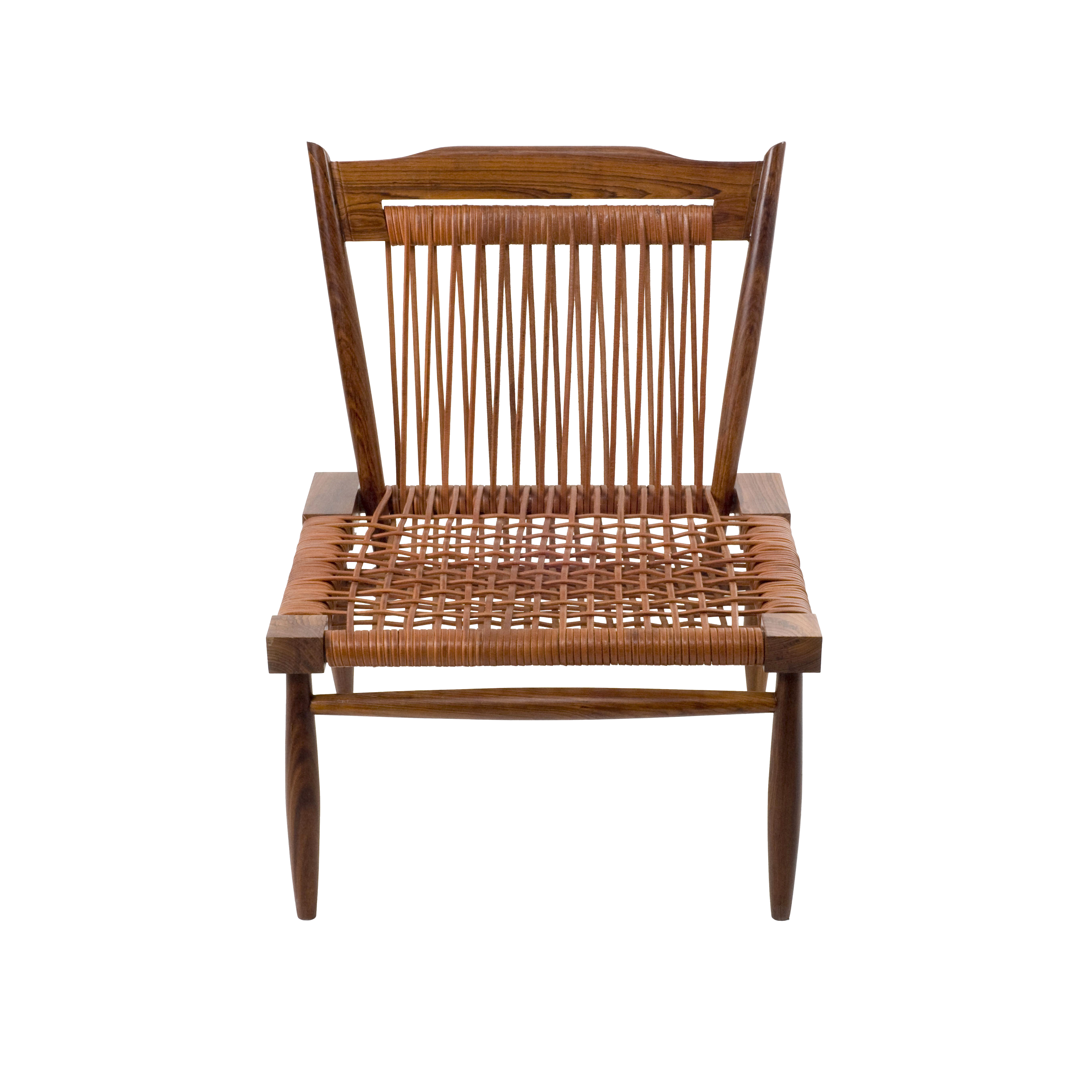 Leather Strap Lounge Chair