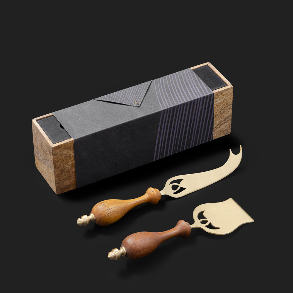 Madira Cheese Knife Set of 2