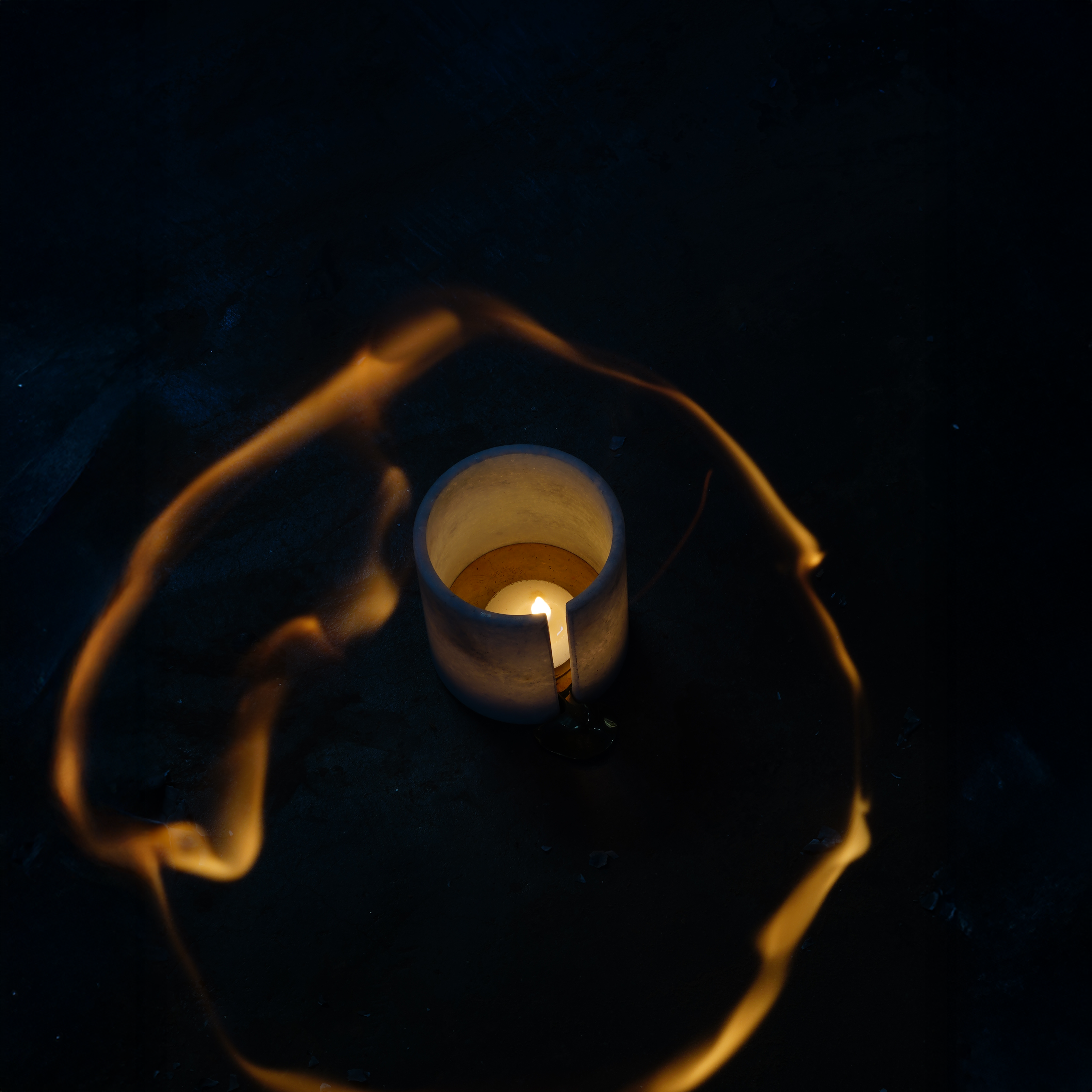 Melting Wax Tealight Holder