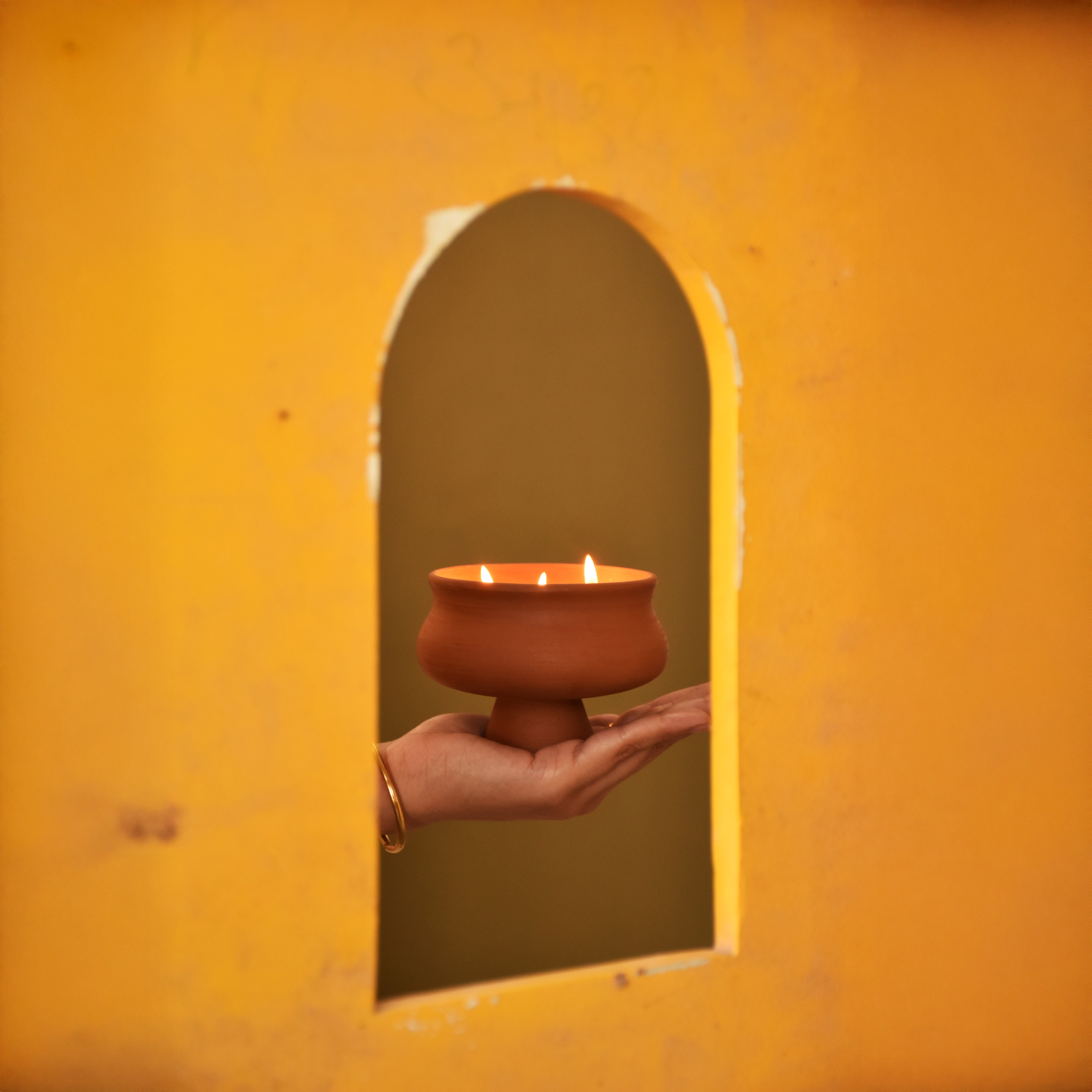 Luxury Candle Terracotta