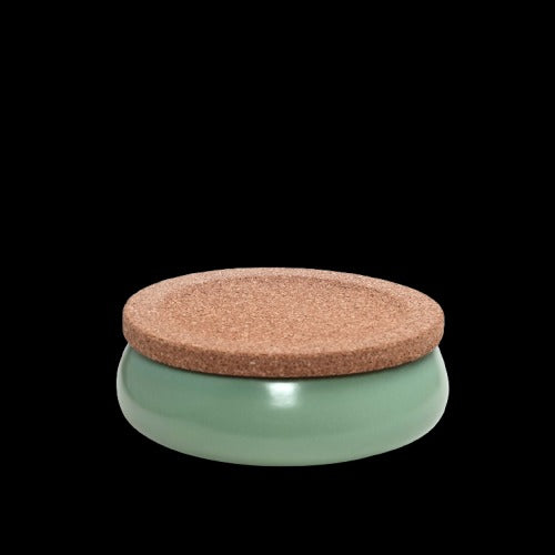 Stack Bowl 8" Low with Lid- Teal