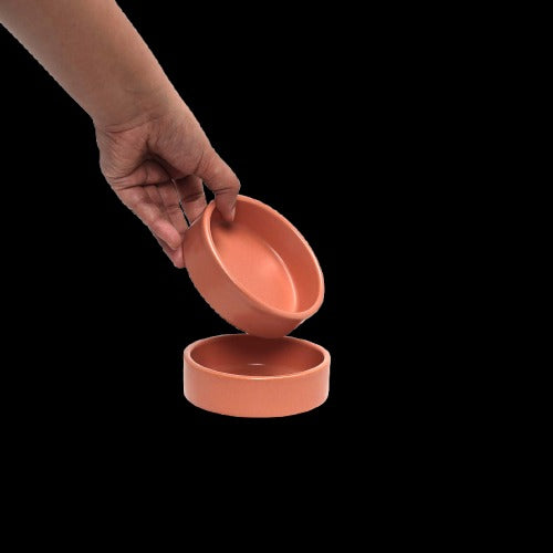 Stack Bowl Medium- Coral set of 2