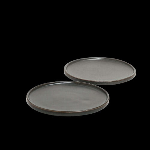 Stack Desert Plate 6"- Gray set of 2