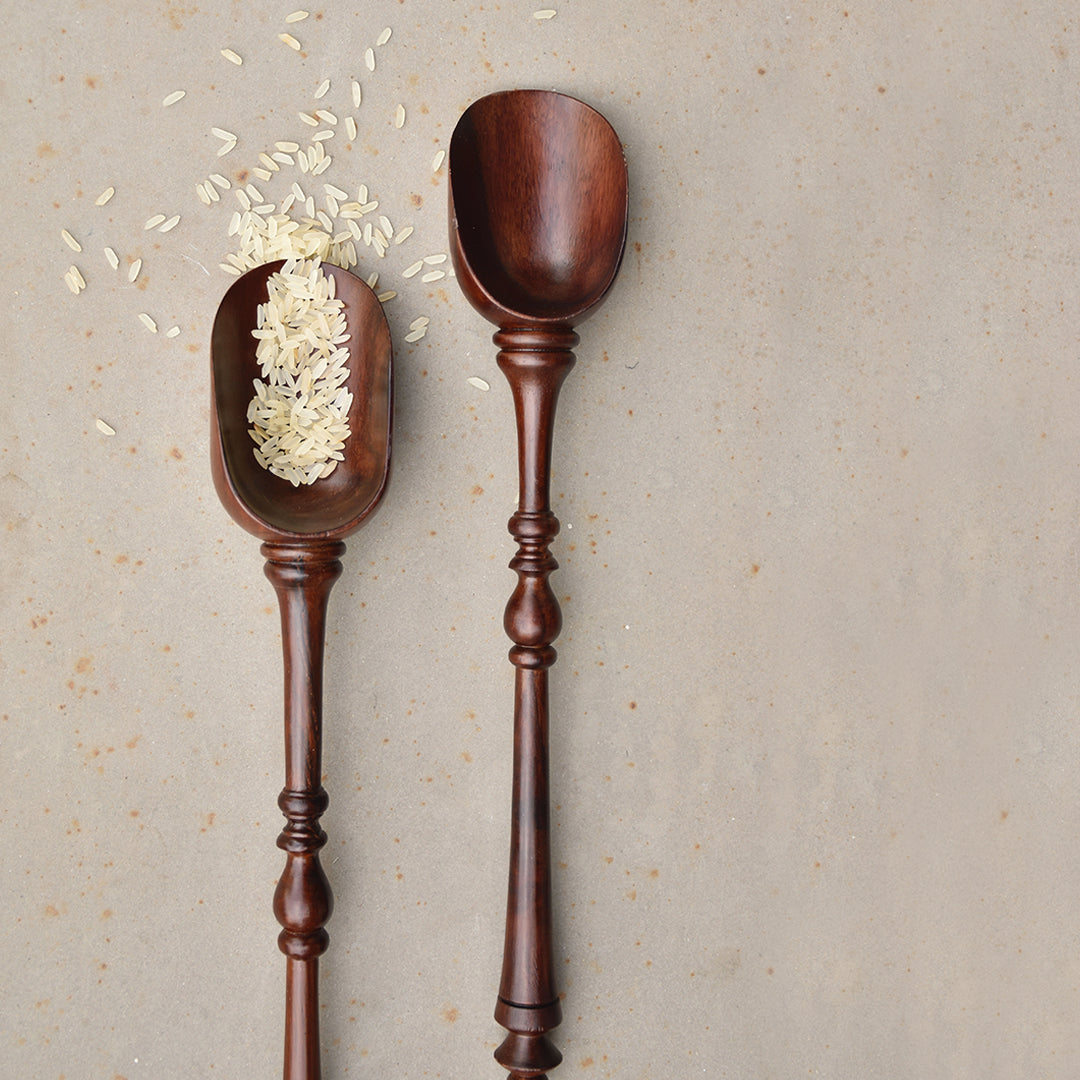 patrika scoop, spoon, wooden spoon, handcrafted spoon, vintage spoon , ancient spoon