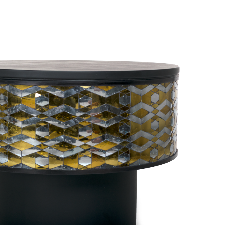 Choker Thikri Side Table 18"x18",Furniture Side Table,Thikrie