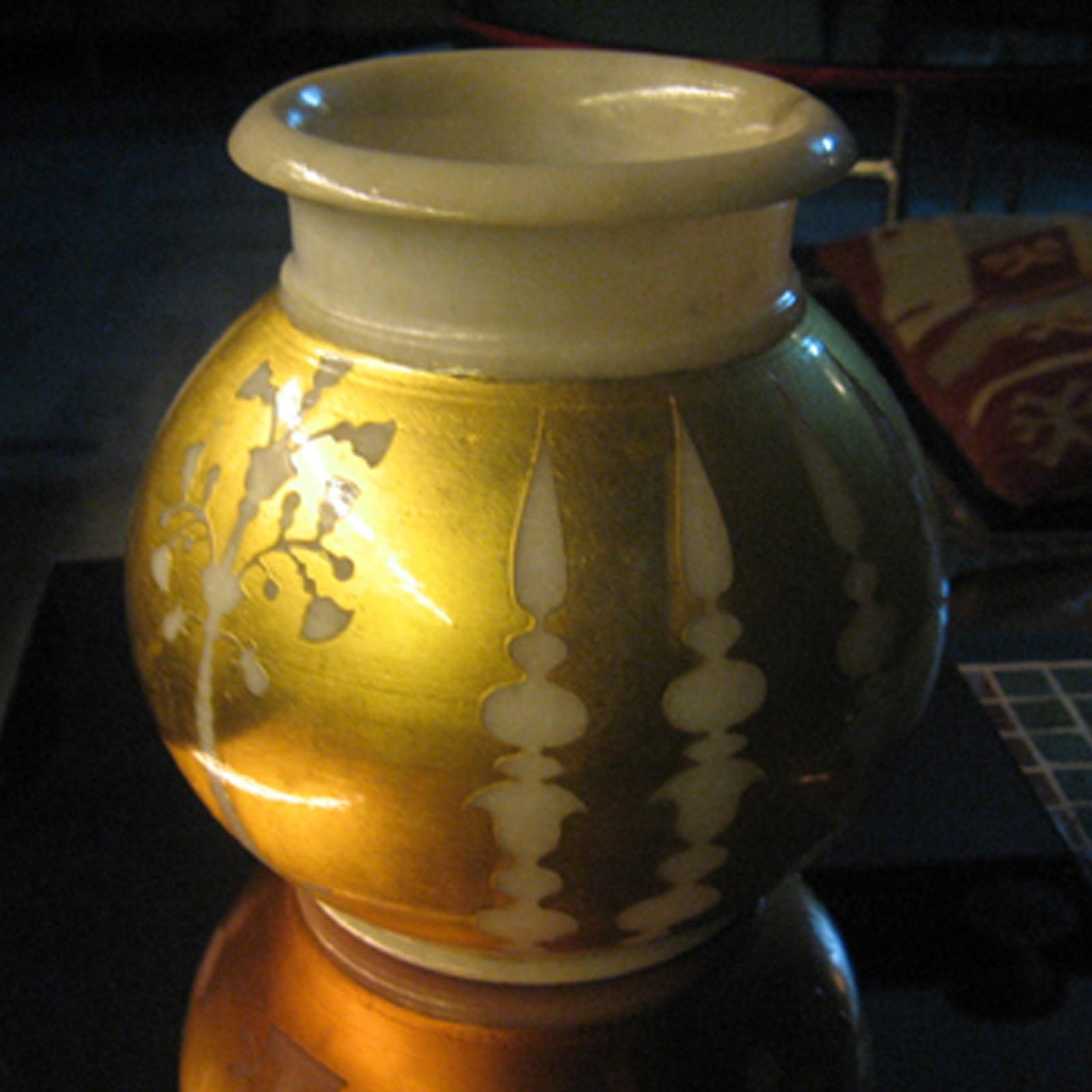 Home Objects , Lighting & Fragrances , Display, Vark vase, candle opaque, tealight
