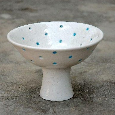 Pasha Snack Bowl Tall, tea light holder, container, hand crafted