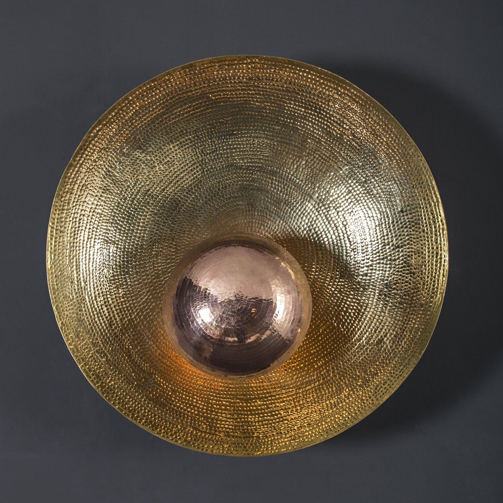 Tava lamp wall wall decor lighting wall lamps handcrafted handbeaten brass copper iron thathera craft, hanging lamp, ancient vintage handcrafted lamp