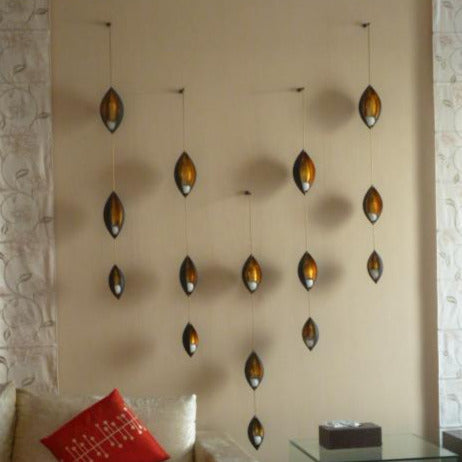 Trinetra 10 in Set of 3 Home Objects , Lighting & Fragrances, candle setup lighting and home decor, handmade, vintage ancient candle stand and home decoation