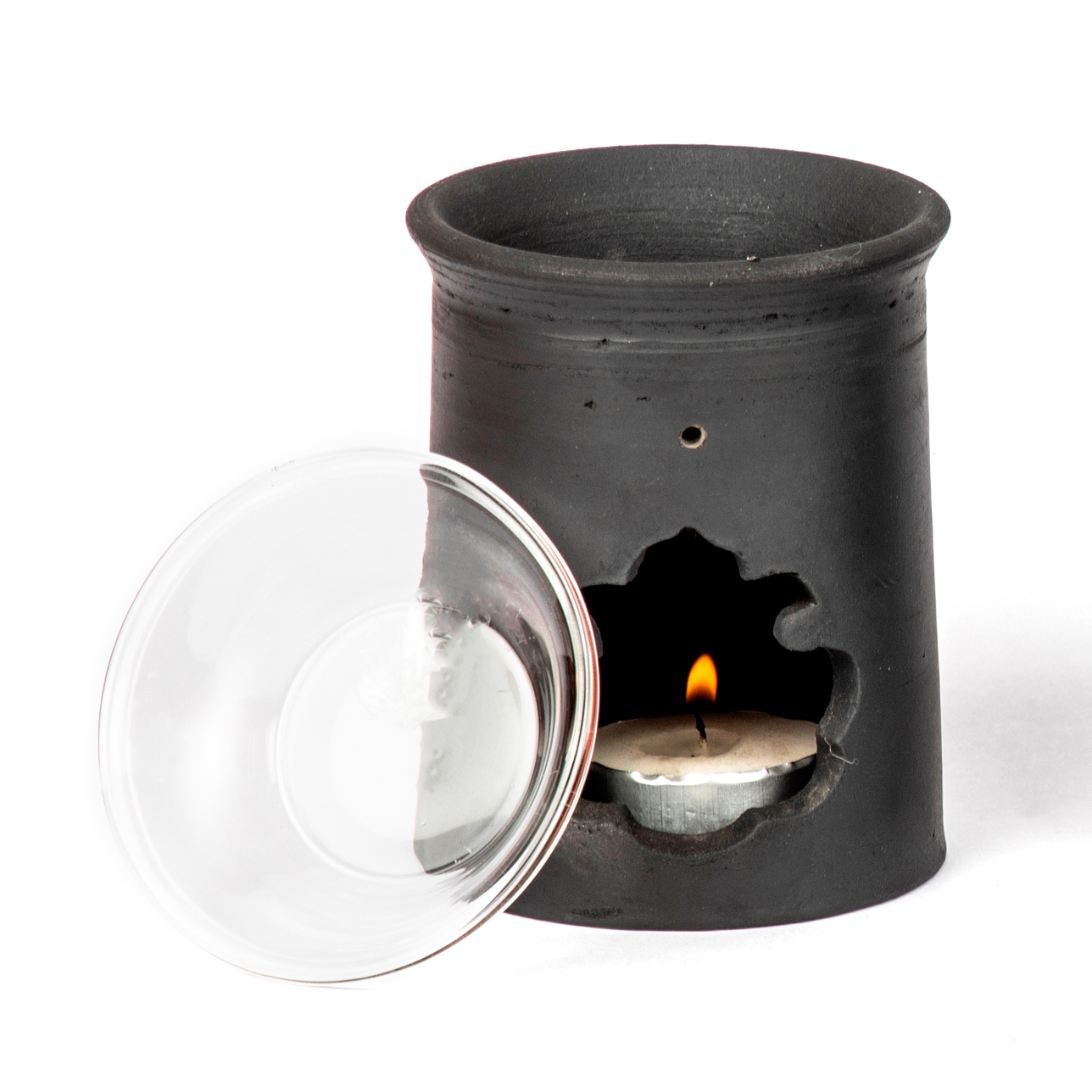 Ujjwala Oil Diffuser Boota hand thrown terracotta handcrafted table top lighting home decor