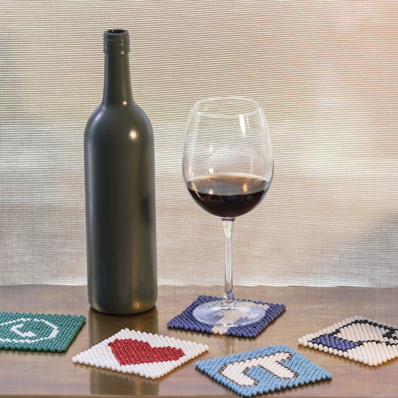 Social Coaster CALL (Set of Two) Home Objects Table top, whatsapp coaster