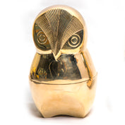 Rupiyah Owl Box Home Objects Table top Casting, stationer, box