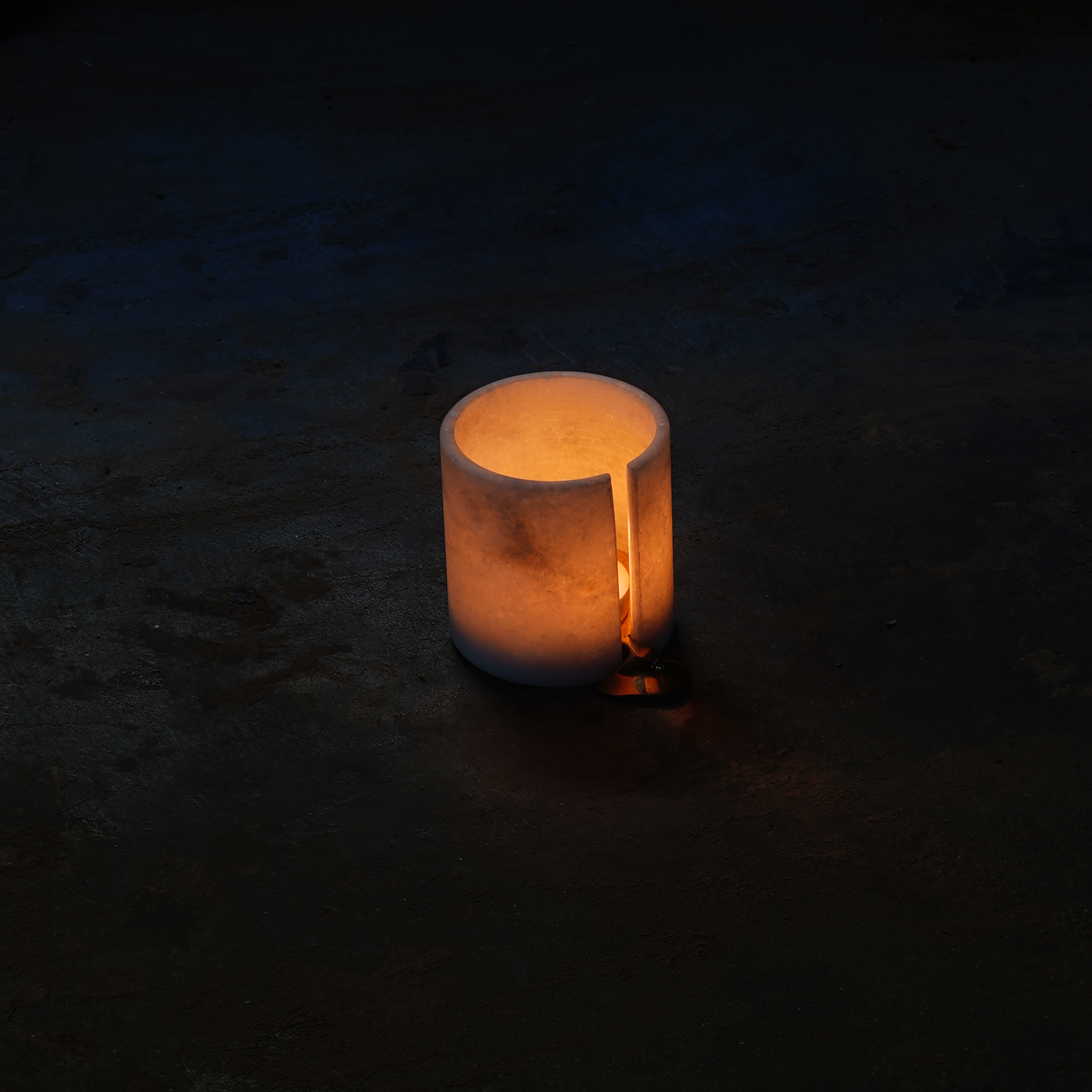 Melting Wax Marble Tealight Holder Tableware Lighting & Fragrances