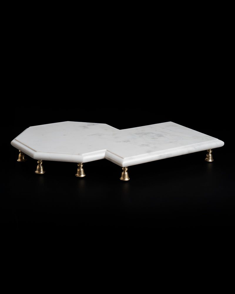 Ahilya Ghat Pedestal Platter Octa