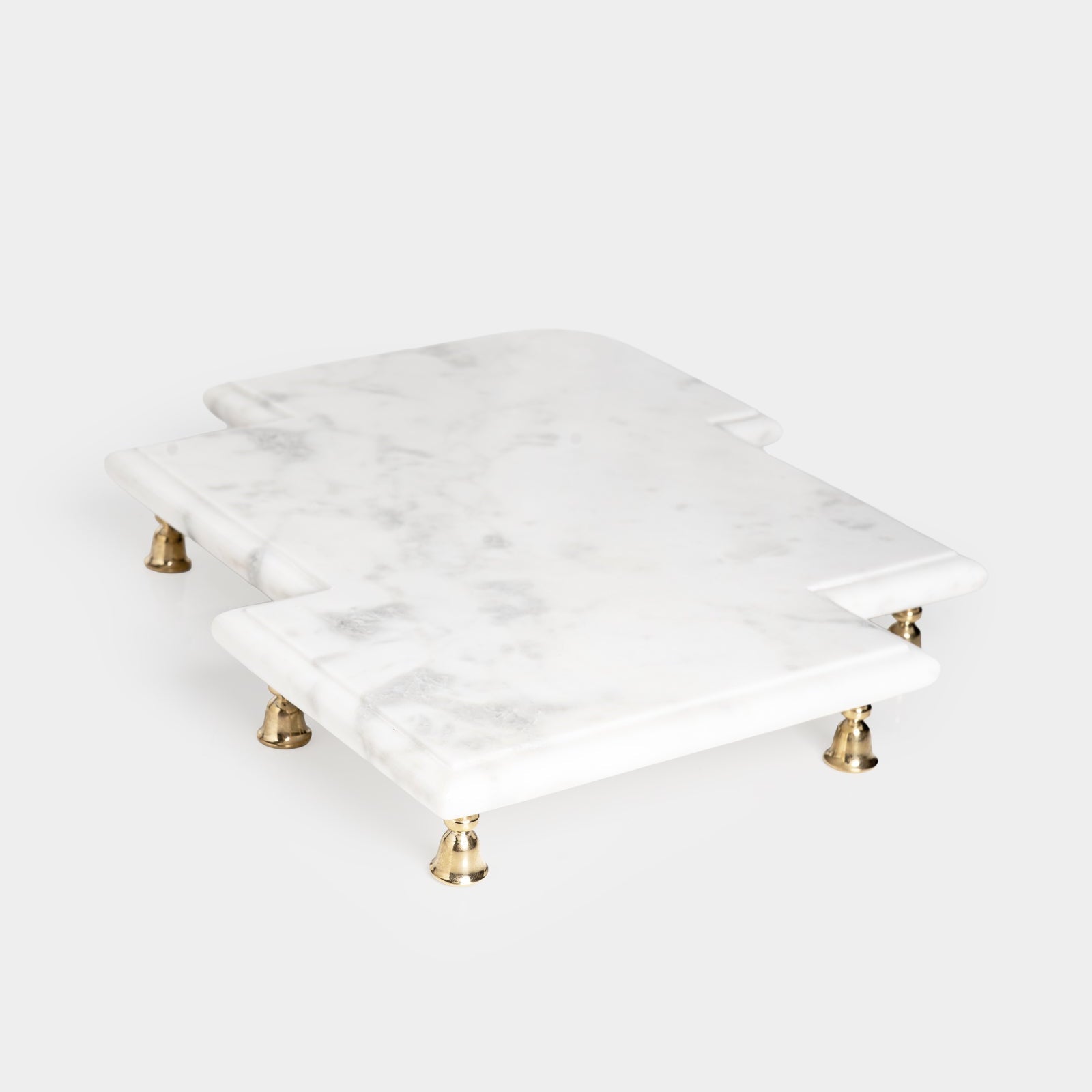 Ahilya Ghat Pedestal Platter Zigzag Accessory Serving & Dining