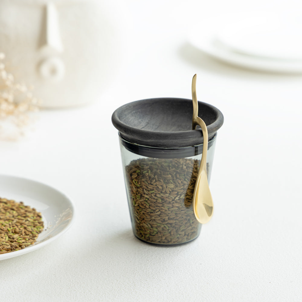 Perch Spoon with Jar