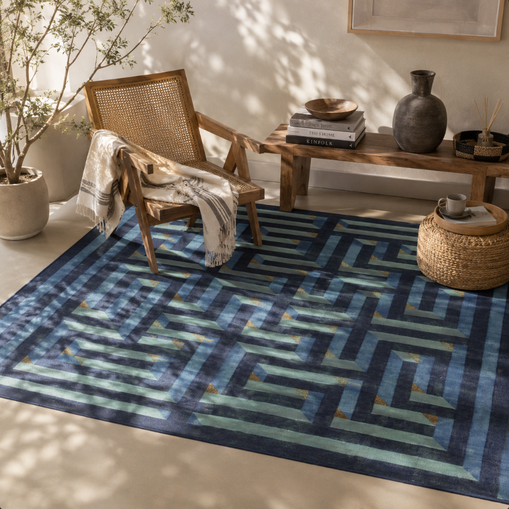 Amaze Dhurrie DEEG Square 8'x8'