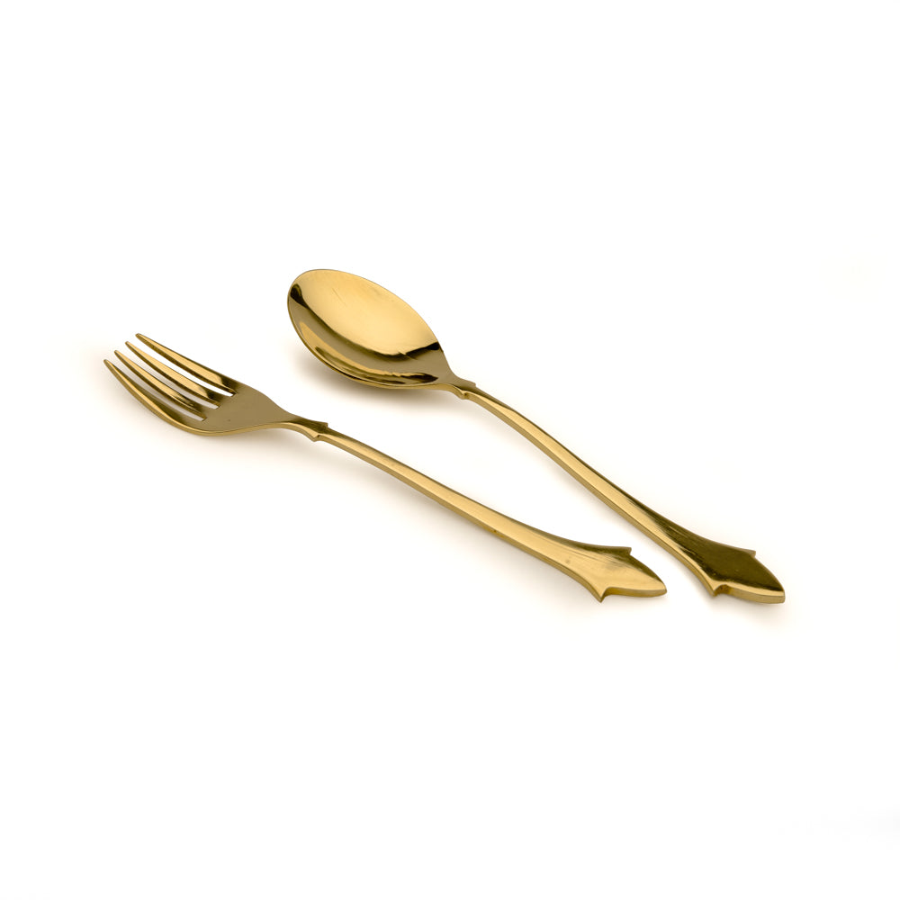 Crescent Spoon & Fork