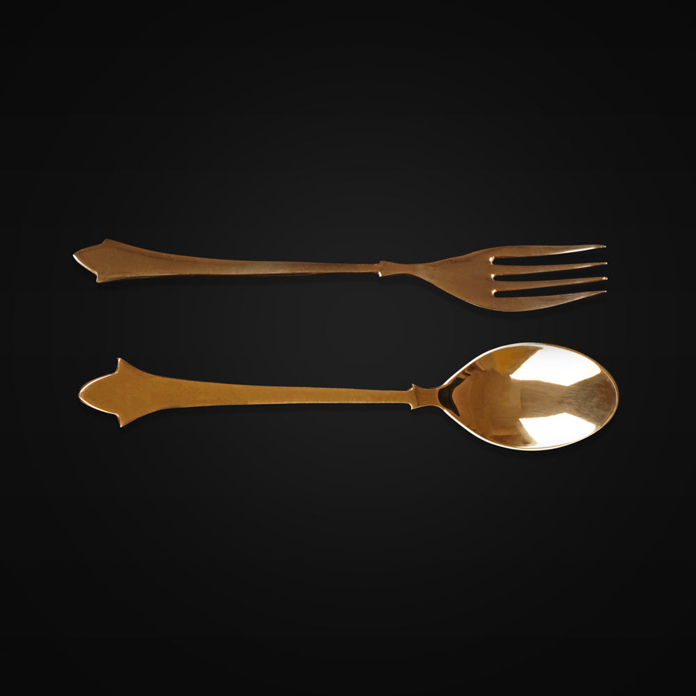 Crescent Spoon & Fork