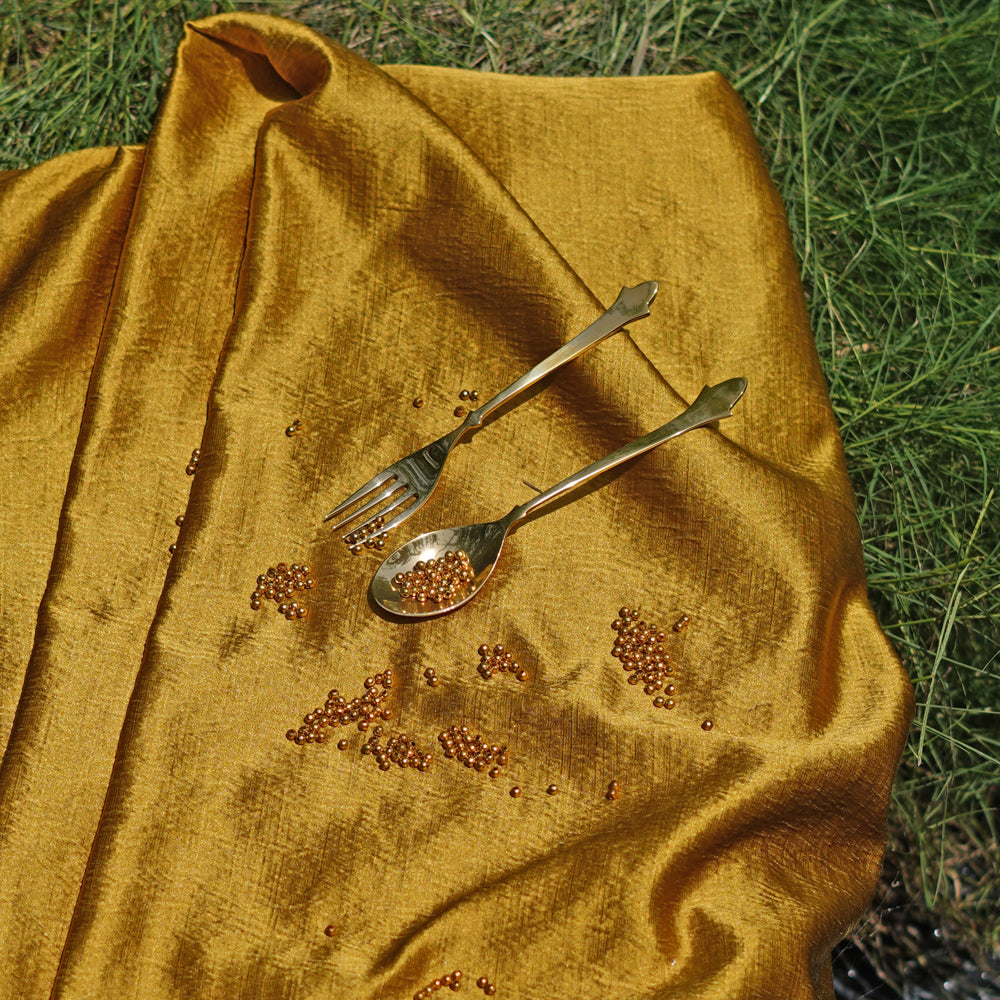 Crescent Spoon & Fork