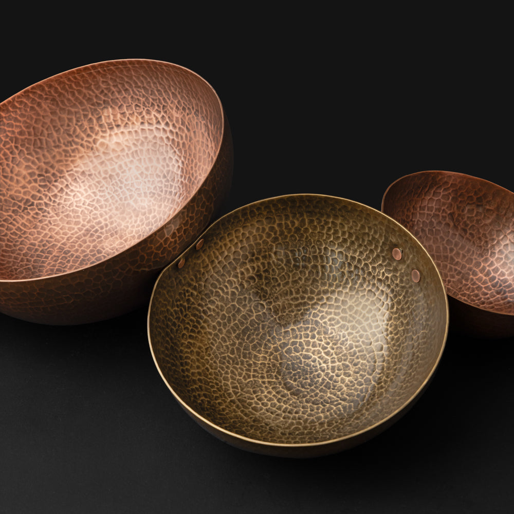 Copper Brass Jointed Bowls