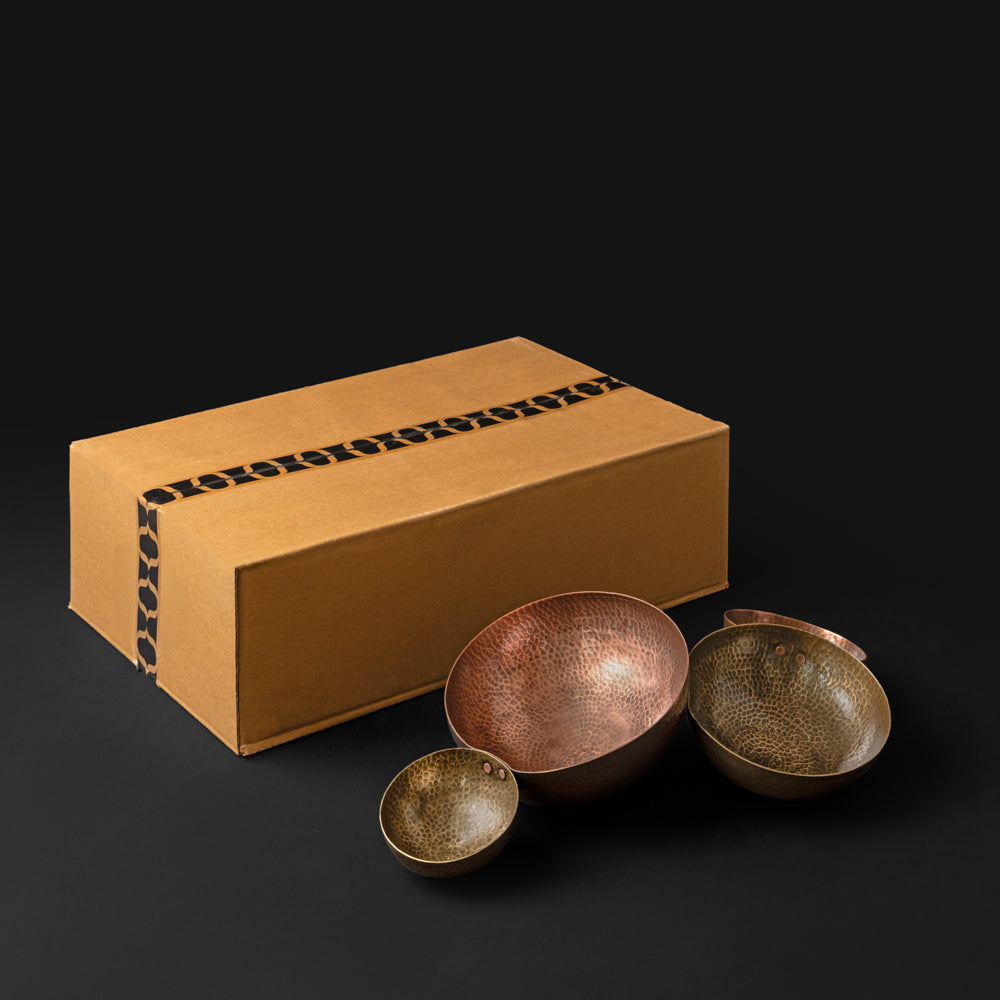 Copper Brass Jointed Bowls