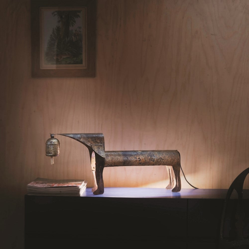 Dog Bell Lamp