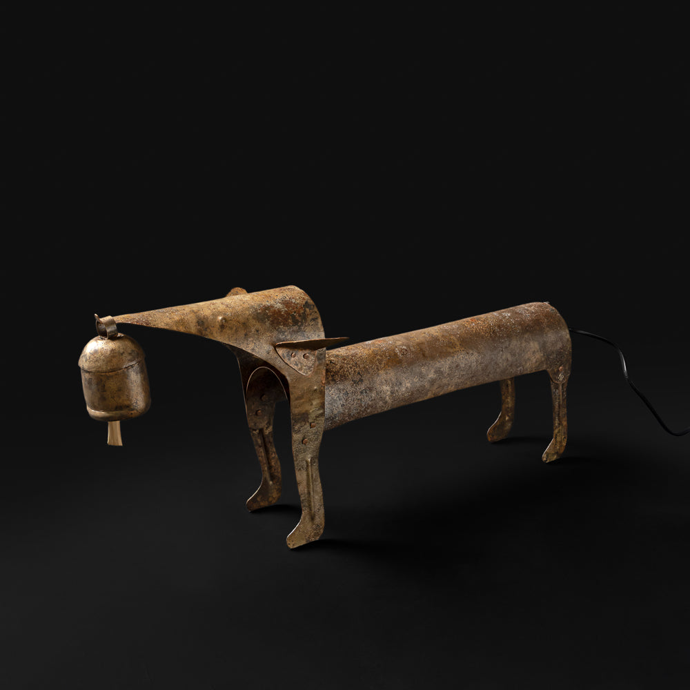 Dog Bell Lamp