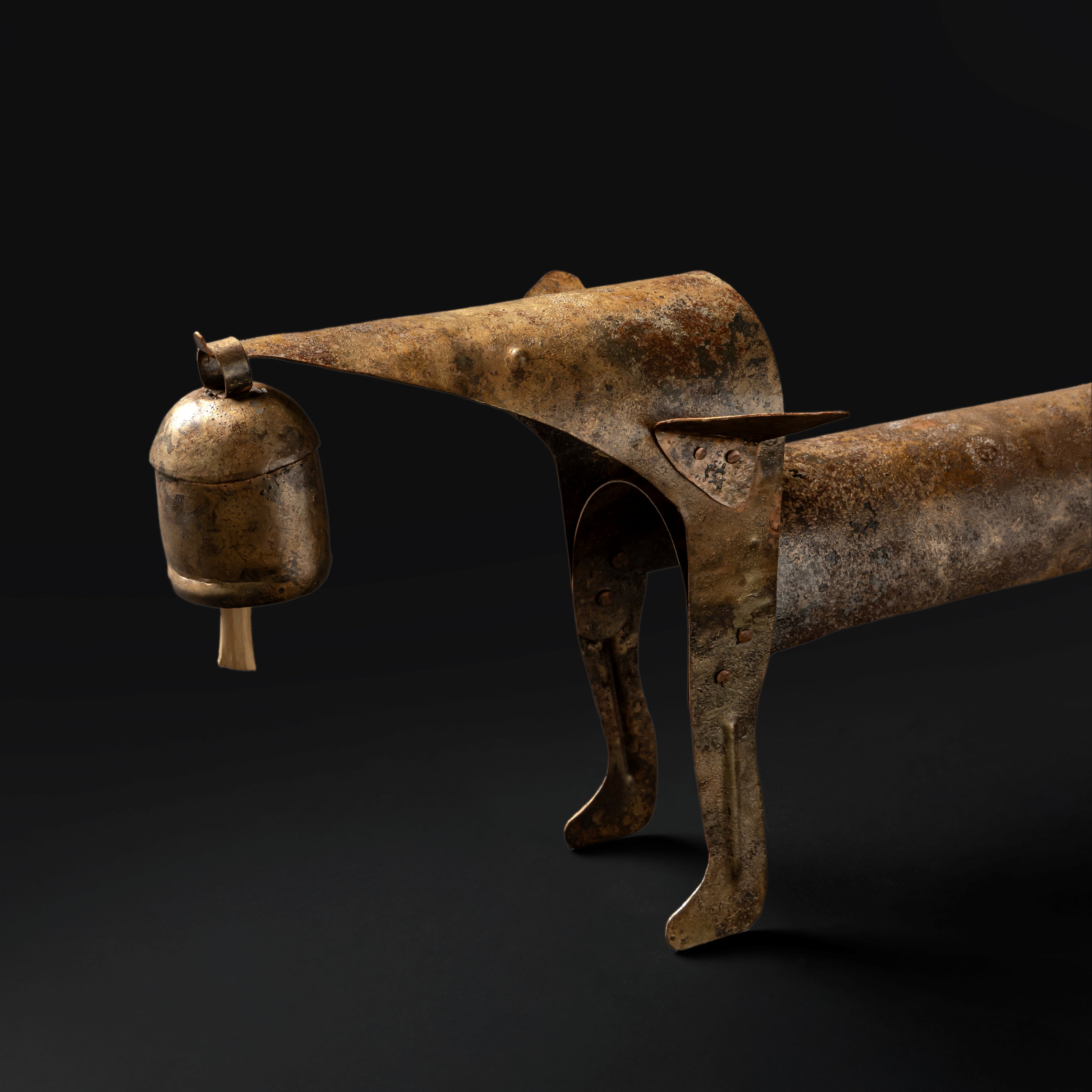 Dog Bell Lamp