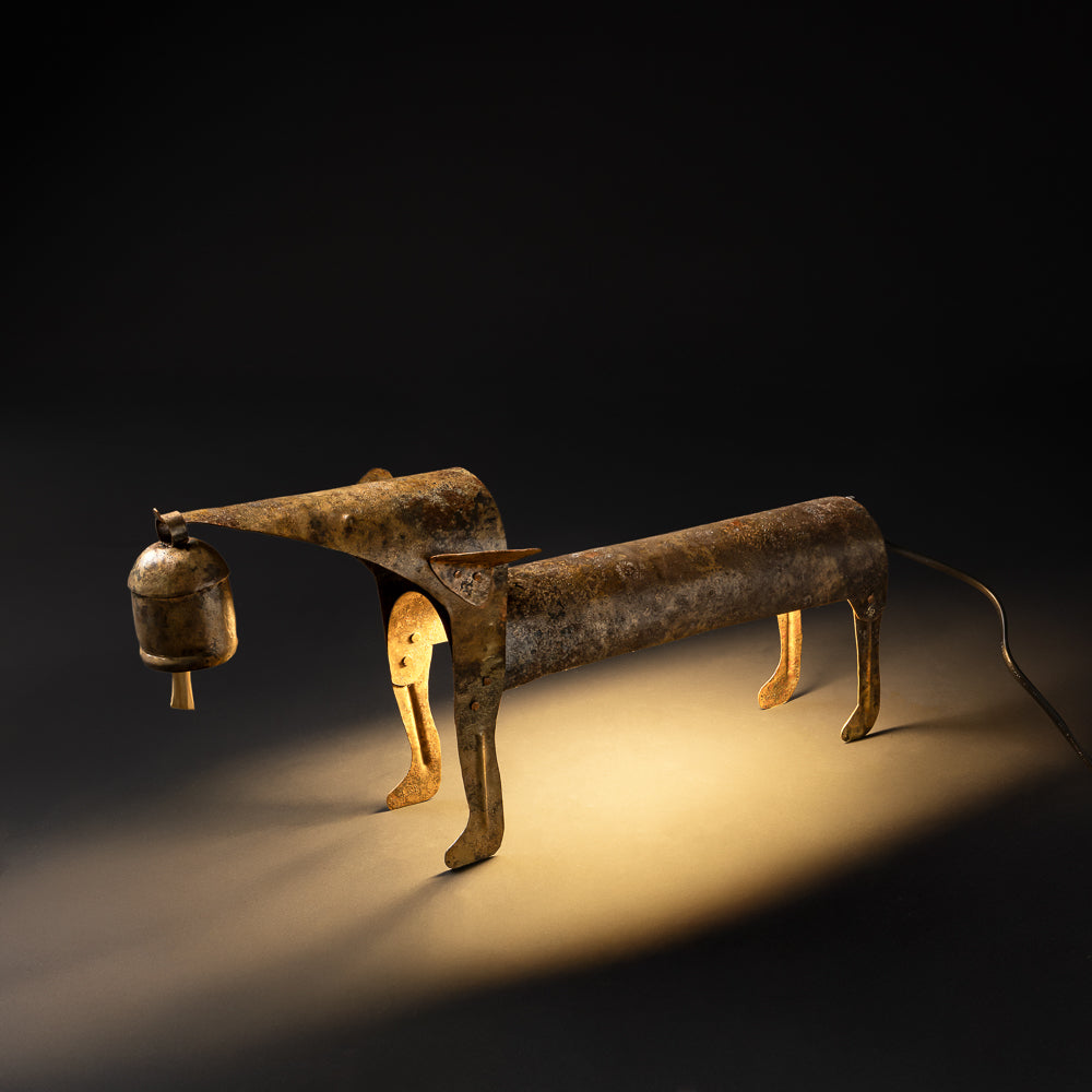 Dog Bell Lamp