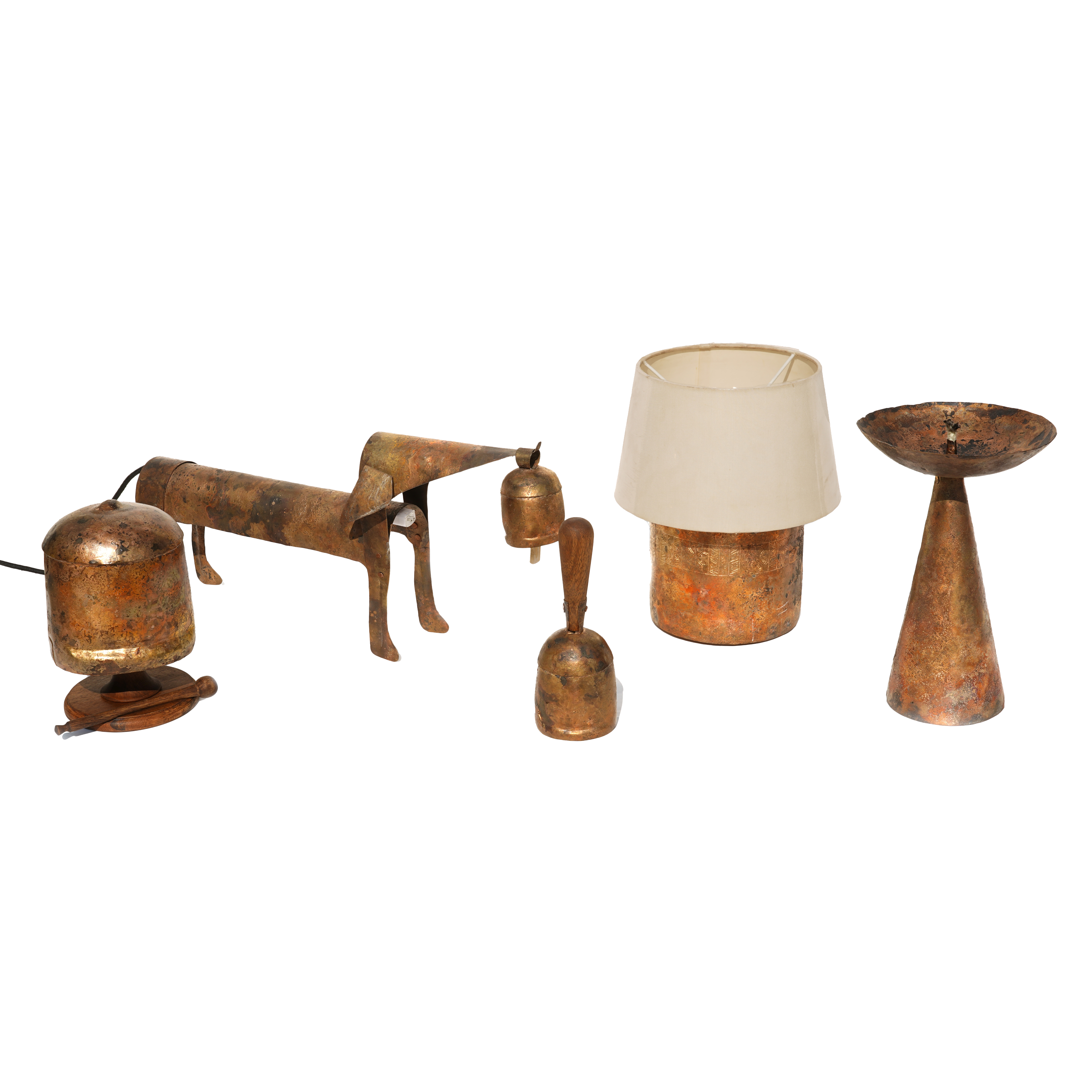 Dog Bell Lamp