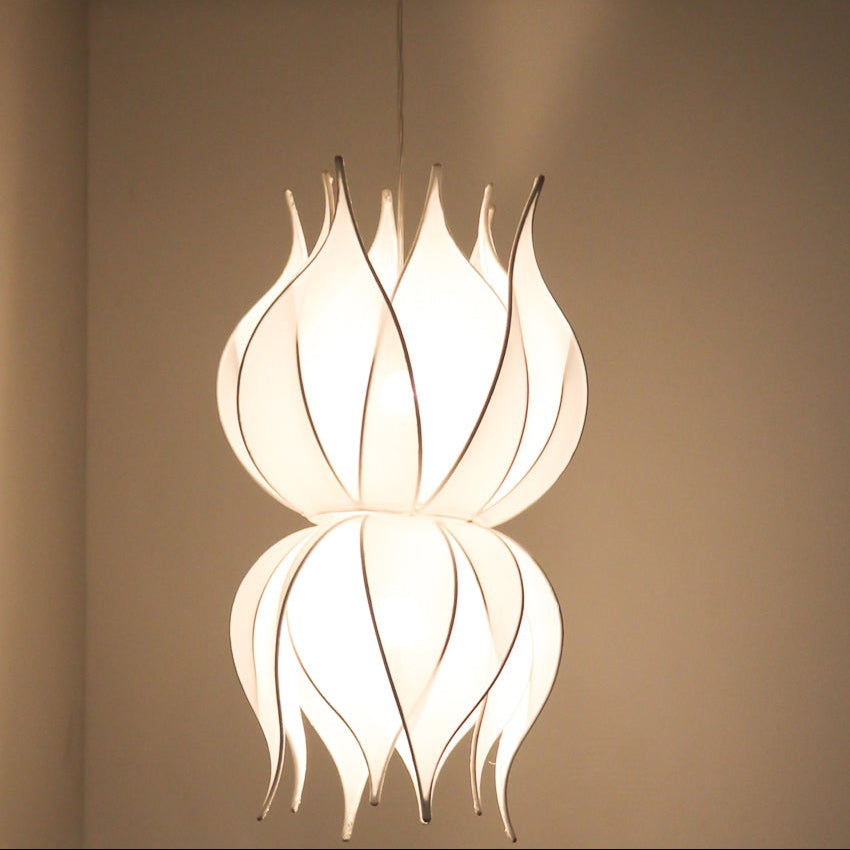 Double Lotus Pendant Lamp