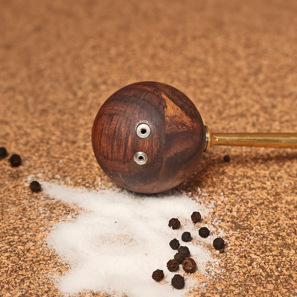 Gada Salt Pepper Shaker Chandi