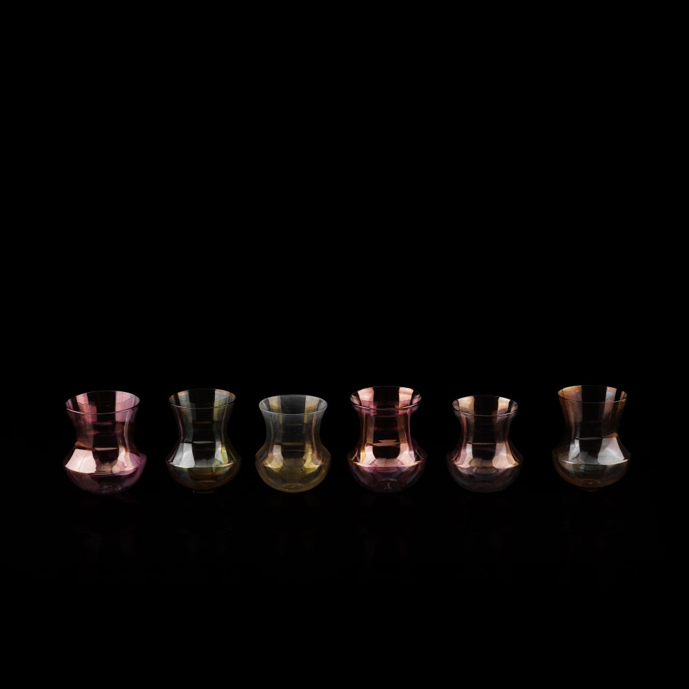 Hookka Glasses Assorted Set of 6