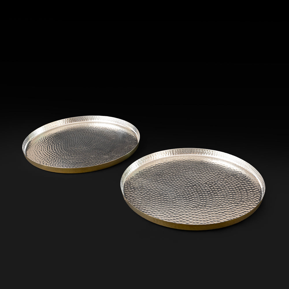 Hookka Thaali Gold Kalai Set of 2