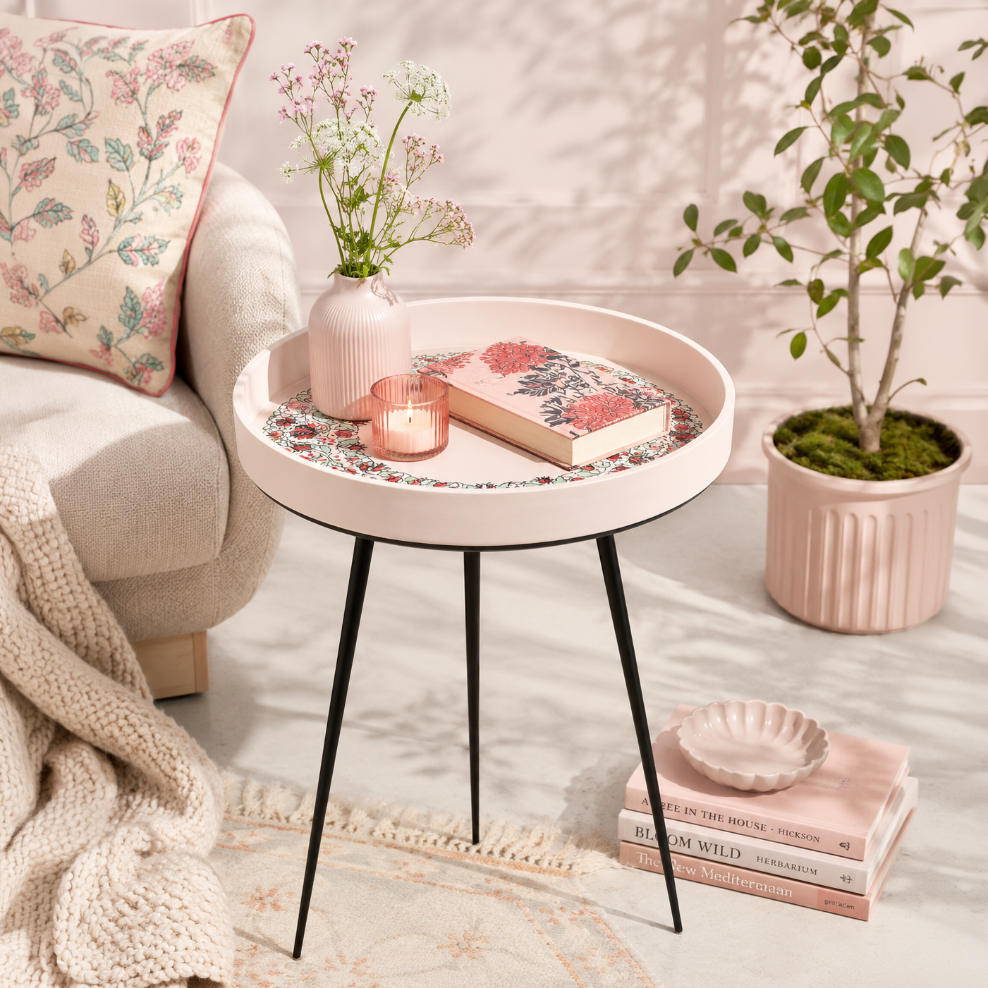 Kalam Table Chintz Bel