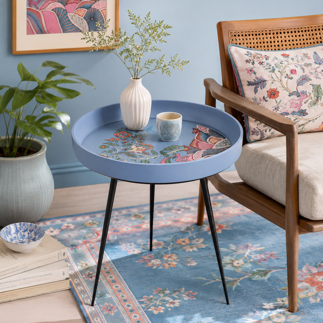 Kalam Table Chintz Vann